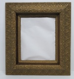 Lovely ornate picture frame, bark and vine design, 25 1/2