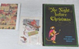 Buck Rogers comic and Christmas coloring book, Wrigleys ad