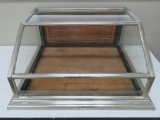 Great 1869 Terhune Maker metal table top display case, 30