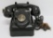Art Deco telephone, rings with dial