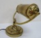 Brass desk lamp, 8