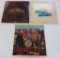 Three nice Beatles albums, vintage vinyl records