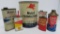 Automotive oil and household product tins