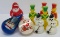 Plastic Christmas figures and ornaments