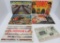 Five vintage Lionel Train catalogs, 1949-1955