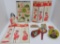 Vintage Holiday and Celebration decorations and noise makers