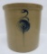 2 gallon salt glaze bee sting crock, bottom stamped Red Wing Stoneware