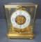 Atmos VIII clock with box, Jaeger Le Coultre, perpetual motion clock, round face, 9