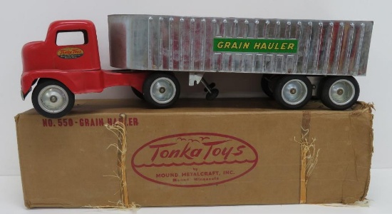 Tonka #550 Grain Hauler truck with box, 21"