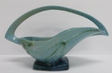 Roseville art pottery 209-12 Wincraft blue art deco vase