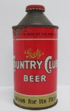 Goetz Country Club Beer cone top, still sealed, 12 ounces, very nice condition