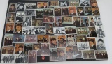 64 Beatles trade cards and pin back button