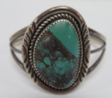 Native American designed bracelet, stone, 2 1/4