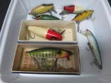 7 Vintage fishing lures