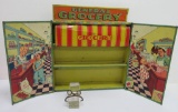 Tin litho General Grocery Store toy, 12