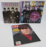 Beatles memorabilia lot, books and DVD