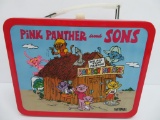 1984 Pink Panther and Sons Thermos lunch box