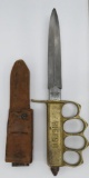 US 1918 Trench knife, Au Lion, with sheath