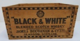 Black & White Scotch wood box, 17