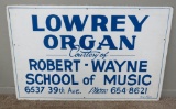 Wood Music School sign, 44