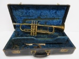 Vintage Conn Trumpet in case, Conn