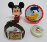 Mickey Mouse wrist watch and Disney night lights