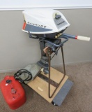 1963 Evinrude Fisherman Outboard Motor, 5.5 hp with tank