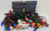 Vintage Christmas lights, three boxes of Paramount working, plus 6 working strands