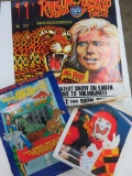 Seven Circus posters, colorful, c 1980's