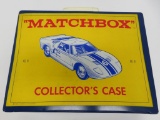 Very nice group of vintage Matchbox cars in Collector Case