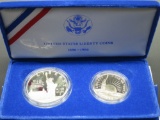 1986 LIBERTY COINS 1886 & 1986