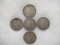 5 SILVER DOLLARS