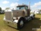 2002 Peterbilt 379 Truck Tractor, s/n 1XP5DB9X42D580272: Day Cab, Wet Kit