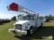 2002 Freightliner FL80 Bucket Truck, s/n 1FVABXAK92HJ26549: S/A, Altec AA75