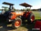 Kubota M8200 MFWD Tractor, s/n 53097: 2-post Canopy, Hour Meter Shows 1102
