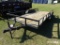 1988 Utility 16' Trailer, s/n 46UFU1623J1010148: T/A, Bumper-pull