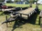 Shopbuilt 25' Trailer (No Title - Bill of Sale Only): 3-axle, 3500 lb Axles