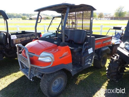 Kubota RTV900 Utility Vehicle, s/n A5KB1FDAABG0C7542 (No Title - $50 Trauma