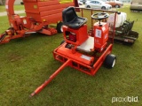 Salsco Greens Roller, s/n 100710: Ride On, Honda 6hp Eng.