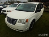 2009 Chrysler Town and Country Mini Van, s/n 2A8HR44E99R514155: Odometer Sh