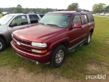 2003 Chevy Tahoe SUV, s/n 1GNEK13Z23R204046: 4-door, Auto, Odometer Shows 1