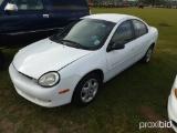 2000 Dodge Neon, s/n 1B3ES46C7YD624148: Odometer Shows 158K mi.