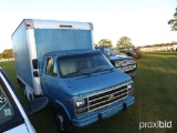 1995 Chevy 1-ton Van-body Truck, s/n 1GBHG31K3SF166162: A/C, On Board Gener