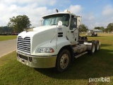 2008 Mack CXU613 Truck Tractor, s/n 1M1AW07Y68N003322: T/A, Day Cab, 10-sp.