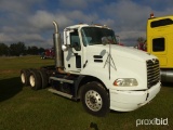 2007 Mack Vision CXN613 Truck Tractor, s/n 1M1AK06Y47N021698: T/A, Day Cab,