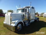 2000 Kenworth W900L Truck Tractor, s/n 1XKWDB9X8YR850920: T/A, 72