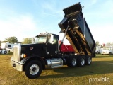 2015 Peterbilt 365 Tri-axle Dump Truck, s/n 1NPSX7TX7FD273968: ISX-450 Cumm