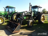 John Deere 4840 Tractor, s/n 4840P015614RW: Encl. Cab, 2wd, BushHog 3860QT