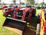 Kubota L4330 MFWD Tractor, s/n 30730: Bushhog M300 Loader w/ Bkt., Diesel,