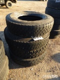 (4) 11R22.5 Tires